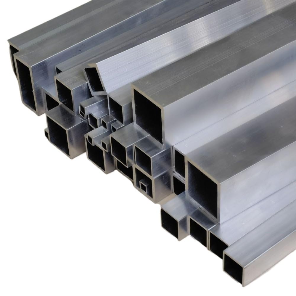1 Stück hohles Aluminiumlegierungsrohr, Breite 6–50 mm, Länge 300/500 mm, rechteckiges Profil-Aluminiumrohr(300 * 38 * 25 * 1MM)