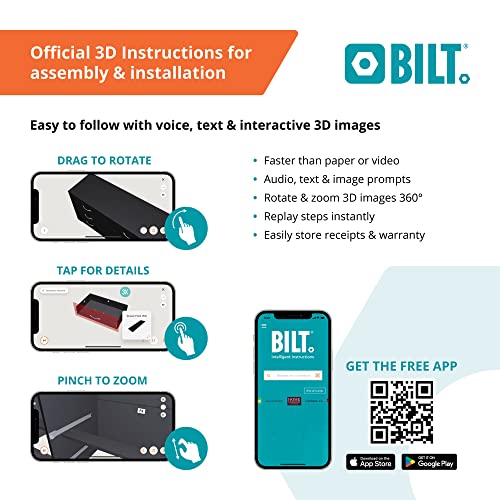 South Shore Gramercy 6-Drawer Double Dresser, Pure Black With Brushed Nickel Handles #TOP6