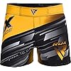 RDX MMA Blaze Shorts Stretch Clothing Training Cage Fighting Grappling Martial Arts Muay Thai Kickboxing Yellow
