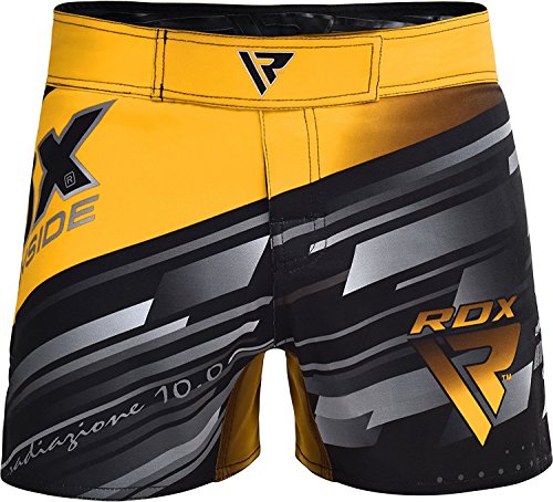 image for RDX MMA Blaze Shorts Stretch Clothing Training Cage Fighting Grappling