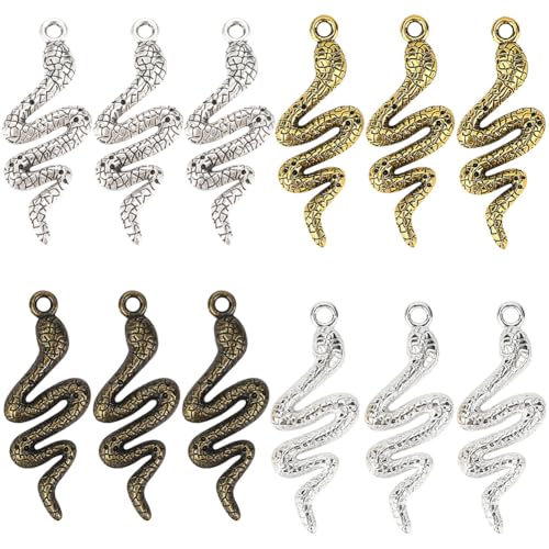 Alliage serpent charmes pendentifs pour diversifier vos créations