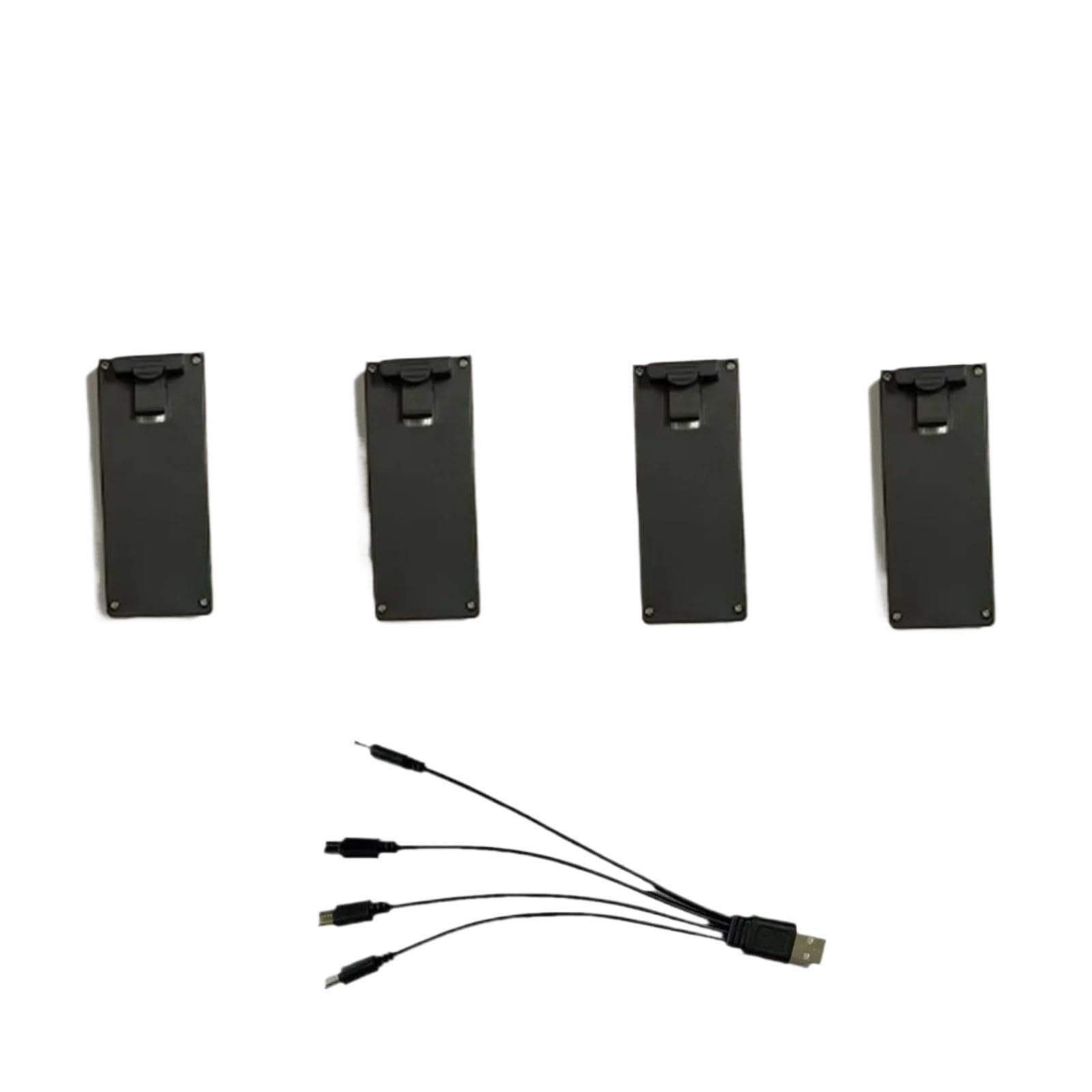 Kit de Cable de batería de 3,7 V y 900 mAh, Compatible con Piezas de Accesorios for Drones D18