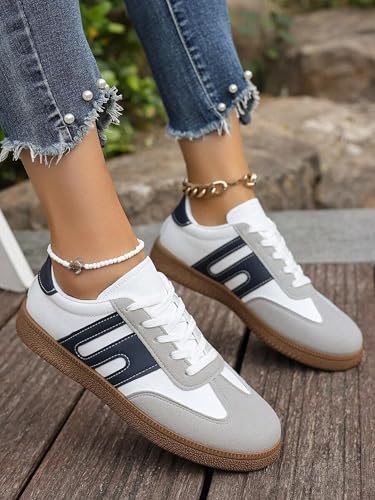 Image of layasa Women's Sneaker Stylish Women Shoes White