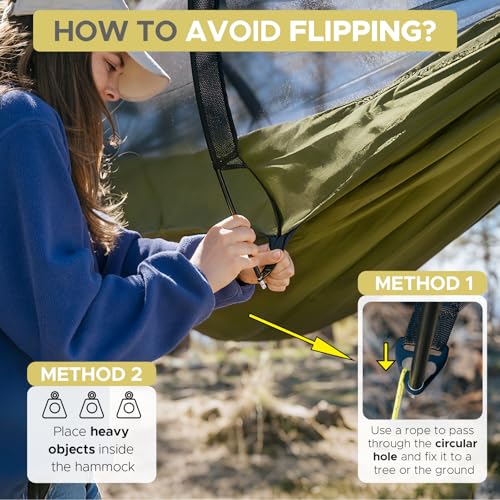 Sunyear Spacious Trapezoidal Hammock Tent