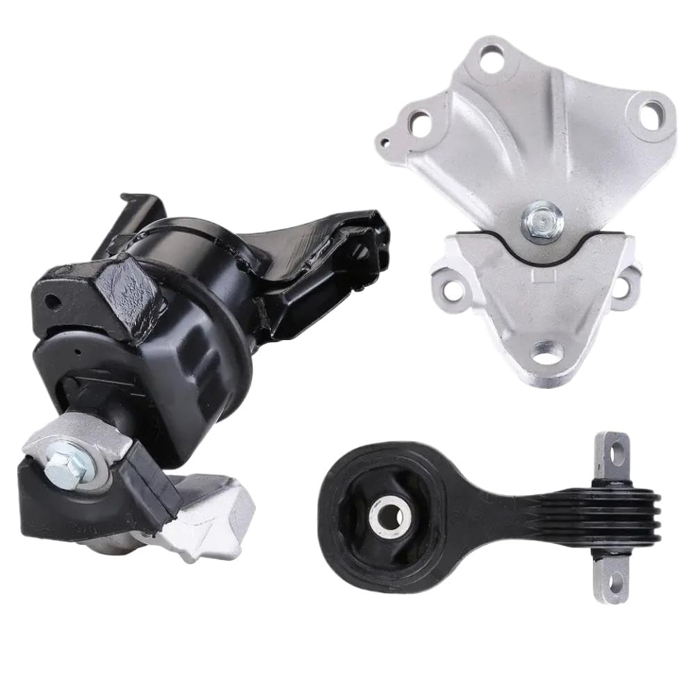 Engine Motor and Transmission Mount Set Compatible with 2012 2013 Civic 1.8L Automatic