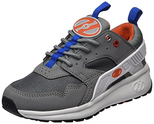 Heelys Force, Sneaker a Collo Alto Bambino, Grigio (Grey/White/Orange), 36.5 EU