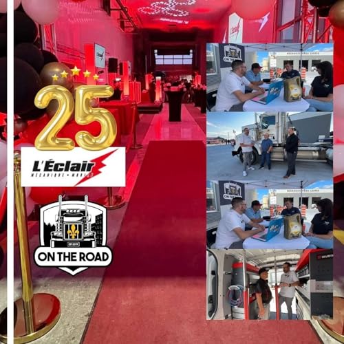 Page de couverture de 🎙️ Podcast Spécial – 25e anniversaire de L’Éclair Mécanique Mobile