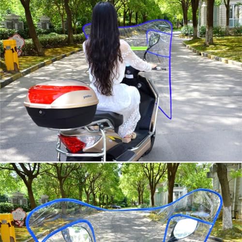Pare-brise pour véhicule électrique YangRy transparent et film pluie pour moto - 3