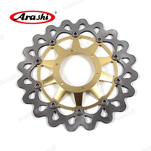 Disques de frein CBR1000RR 2008-2016 Arashi flottants dorés haute performance
