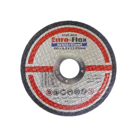 Euroflex - Disco de corte (metal, 115 x 3,2 x 22,23 mm, 25 unidades)
