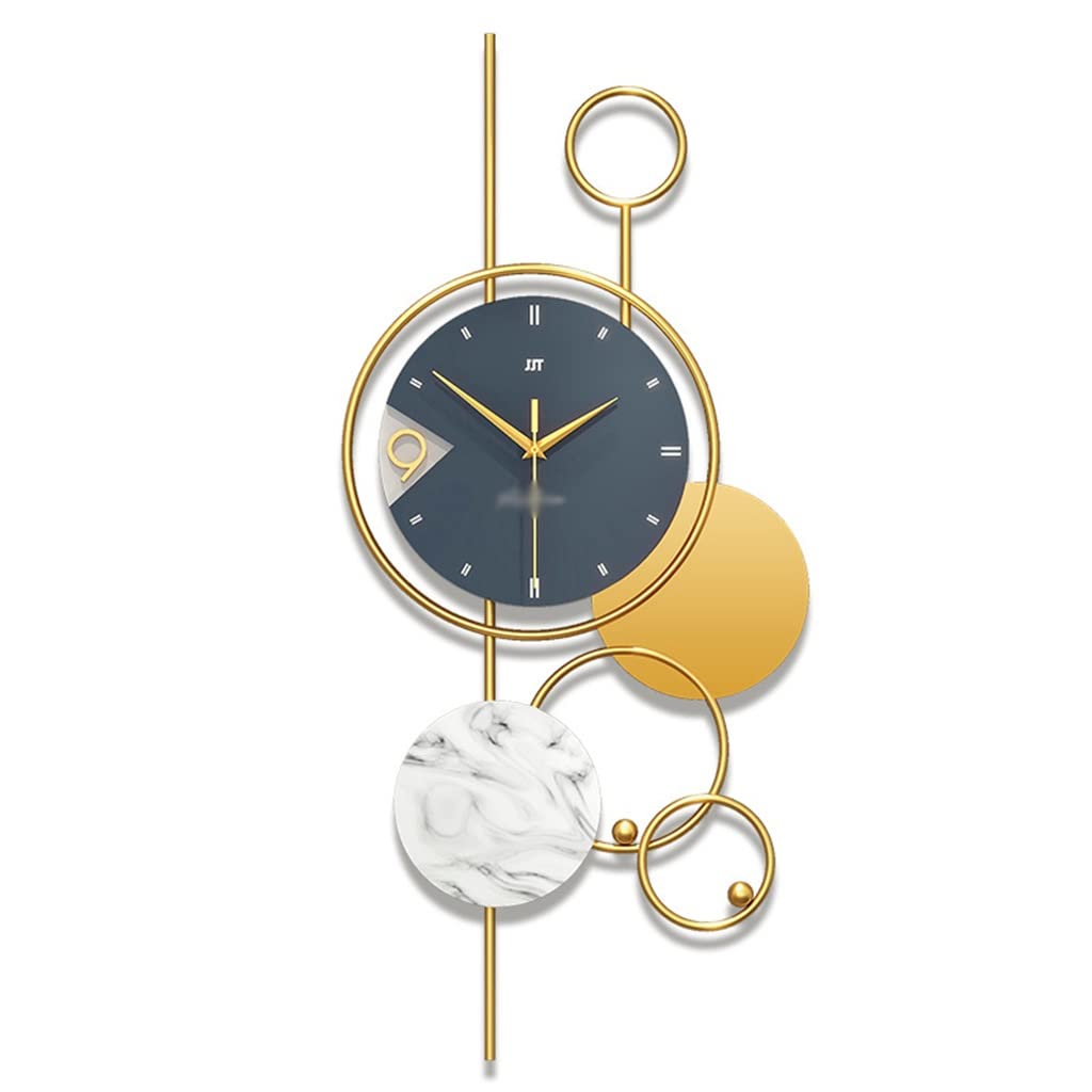 Horloge design sens métal une décoration murale haut de gamme