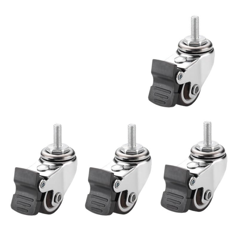 Mini roulettes pour roulettes de chariot pour éliminer les bruits de frottement de meuble