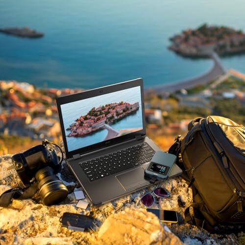 Acer Connect Enduro M3 Dual Band WiFi 5G Router I 2.4" Touchscreen I Rugged Design MIL-STD-810H I 2 x 2 MIMO Connectivity I 6500mAh Battery I IP54... - Image 2