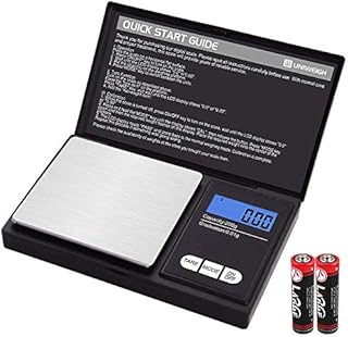 UNIWEIGH Gram Scale,200 gx0.01 g( 7.05 oz x 0.001 oz)Digital Pocket Scale,Electronic Smart