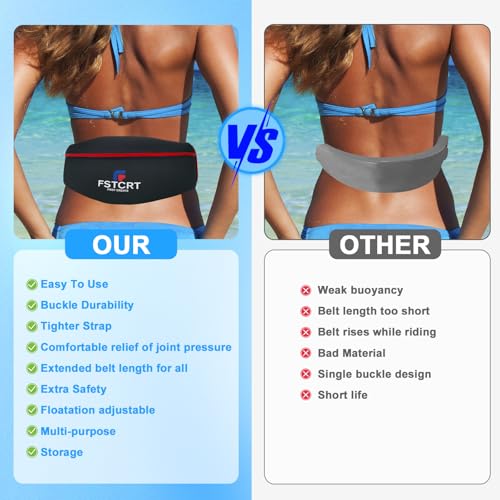 image for Fstcrt Swim Belts for Adults, Flotation Belt, Water Aerobics Belt, Swi