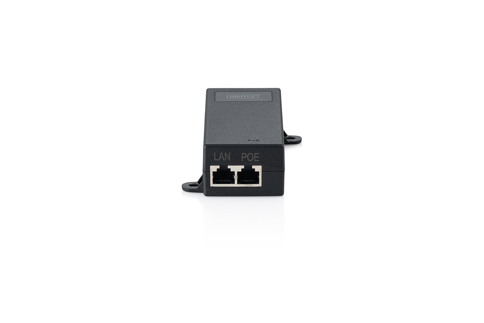 DIGITUS DN-95104-1 – Injecteur Gigabit PoE++ – Puissance de Sortie 60 W – Norme 802.3bt PoE++ – 1 Gbit/s – Entrée et Sortie RJ45 – Portée 100 m – Noir