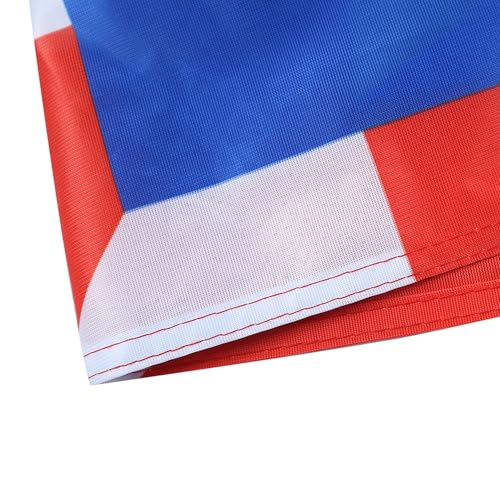 Drapeau Bourgogne 150x90 cm extérieur - Pavillon bourguignon à anneaux