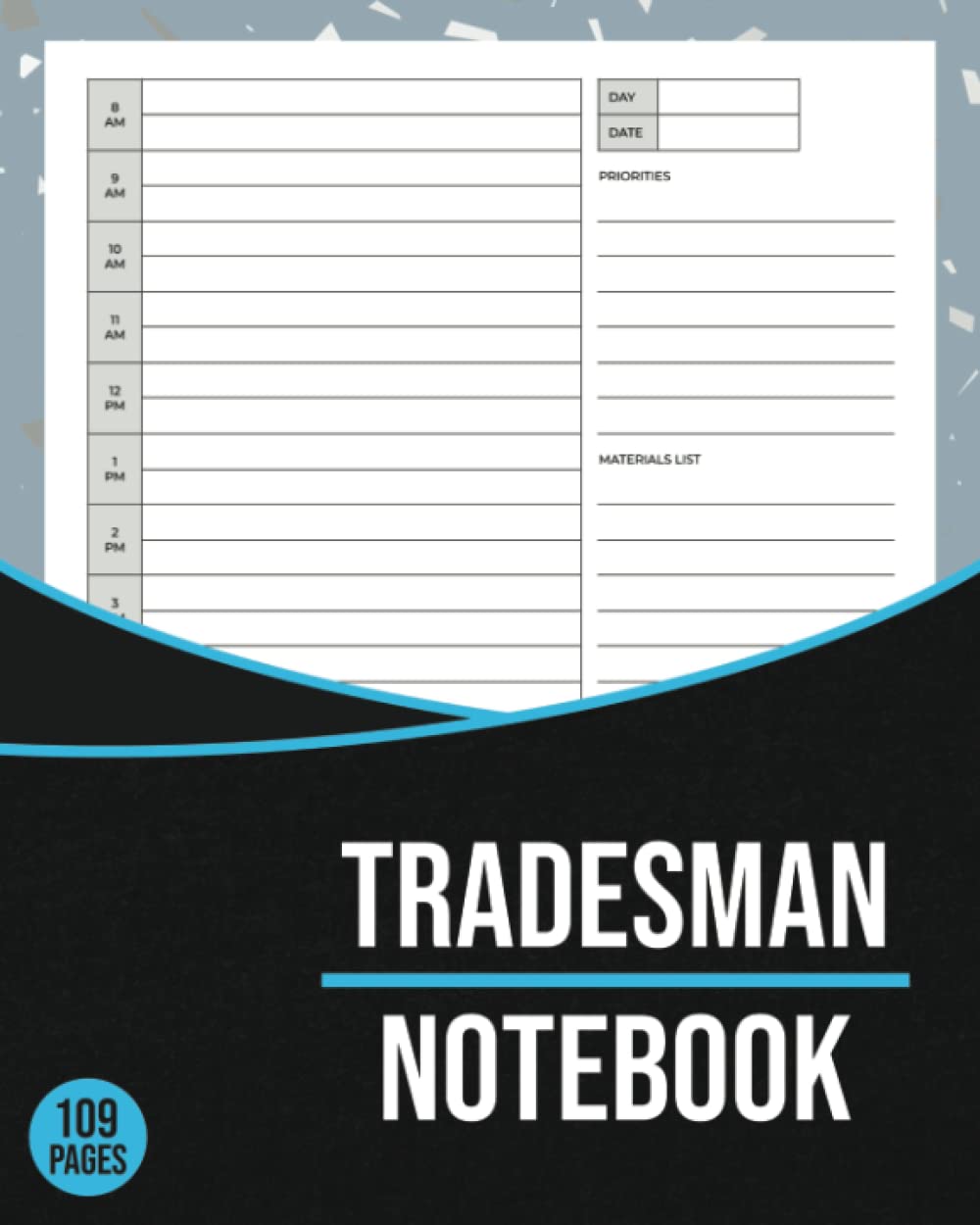 Tradesman Notebook: Daily Appointments Schedule