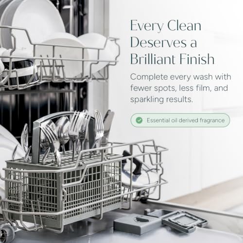 Image of Puracy Dishwasher Rinse Aid Cleaner - Spot & Residue Free, Dishwasher Drying Agent - Must Haves from TikTok Made Me Buy It (Lemongrass, 12 Oz) (Pack of 3)