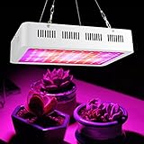 Puede colgar la luz de crecimiento sobre sus plantas con el cable colgante metálico incluido, muy fácil y conveniente de usar