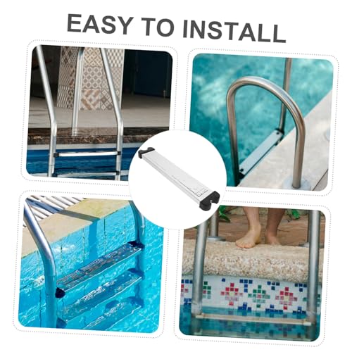 Escalón antideslizante de repuesto para escalera de piscina miniatura 7
