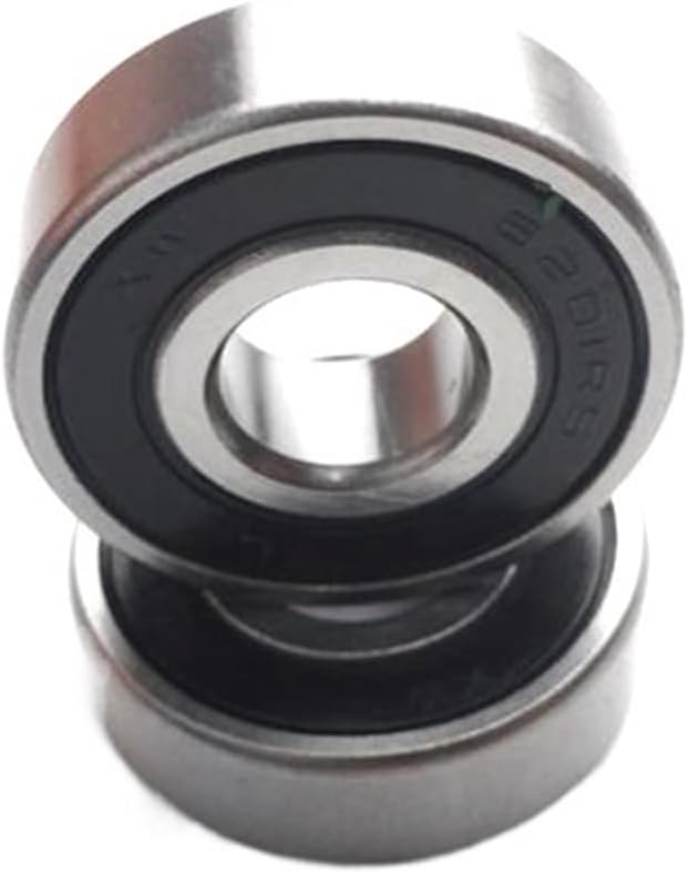 Bicycle Bearings 25376-RS 25x37x6 Mm ABEC-1 Bicycle Bottom Bracket and Spare Parts(2Pcs)