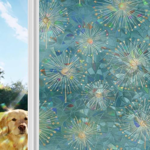 Película Decorativa para Ventanas Vinilo Rainbow 19.6" x 39.3" (2 pcs) miniatura 1