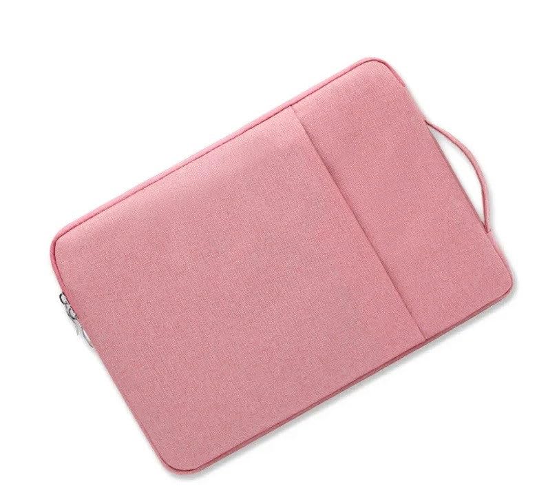 Housse 13 pouces DrPhone S05 rose sacoche ordinateur portable avec poignée