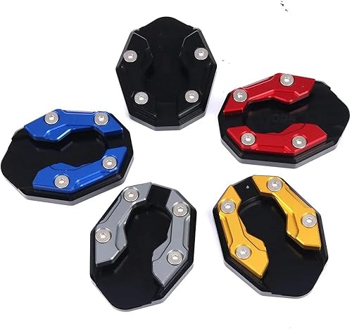 Miniatura 4 de Motorcycle Side Stand pad for Y&AMAHA X-MAX Xmax 300 XMAX300 MT15 MT-15 MT125 MT-125 Accessories Kickstand Foot Side Stand Enlarge Extension Pad