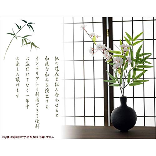 Amazon｜仏縁堂ブランド：お盆用品【お盆飾り：笹の葉（造花