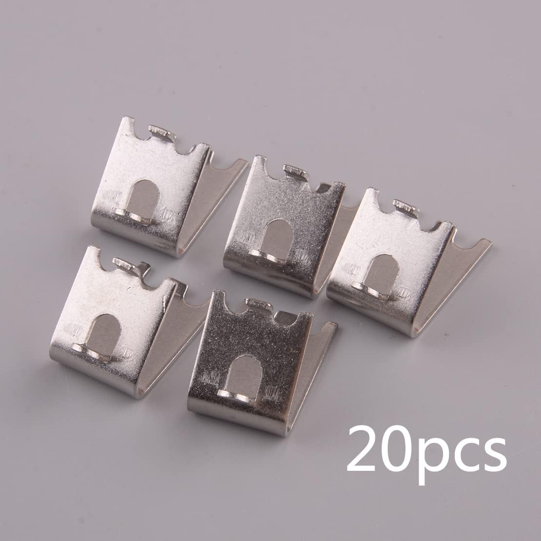 20Pcs Refrigerator Freezer Shelf Clips Cooler Support Slot Insert Clips