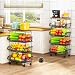 Imagen de Casavibe Cesta de Frutas y Verduras para Cocina de 5 Niveles