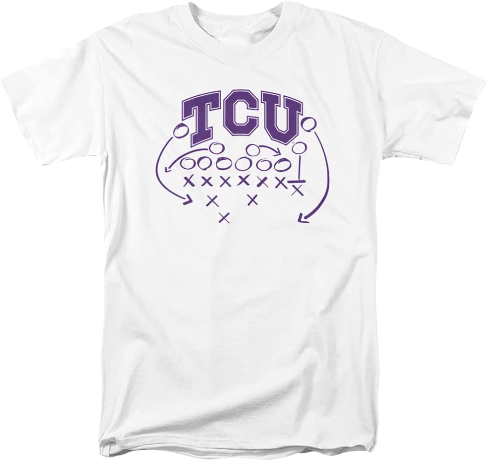 Texas Christian University Official Football Play Unisex Adult T Shirt