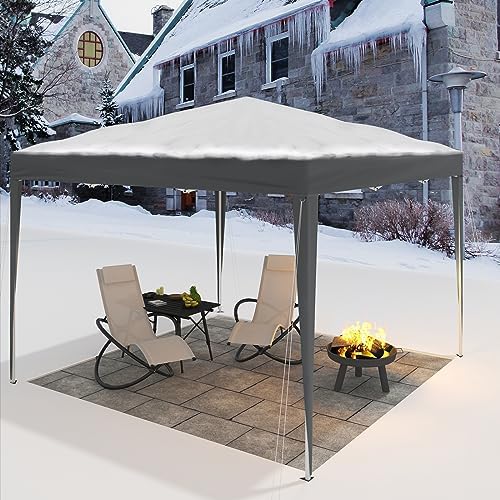 WOLTU Palenisko Ø 60 cm, ze szczypcami do grilla, kosze do ogrodu, na kemping, palenisko z uchwytem, nogi z żeliwa, 60 x 31 x 60 cm, czarne, CPZ8142sz
