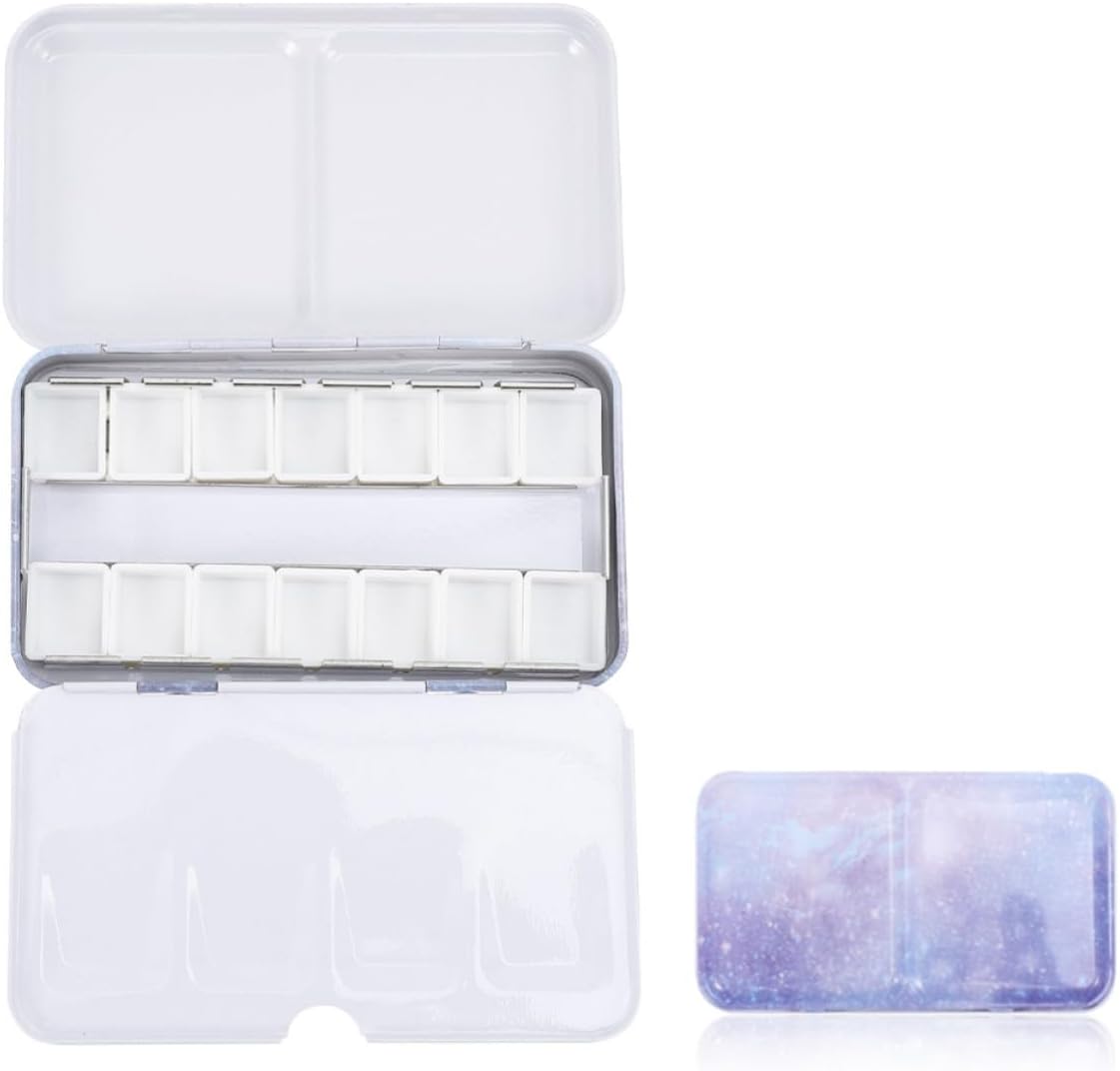 Stainless Steel Painting Color Mixing Box for DIY Watercolor Art