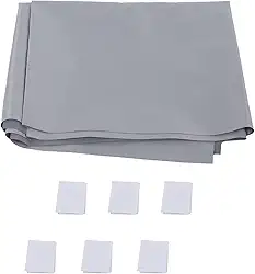 Luqeeg Tela de Projeção Antiluz Dobrável de Alta Definição 4K para Sala de Aula de Escritório Em Casa, Reprodução de Cores Vivas, para Eventos Noturnos de Cinema (#14)