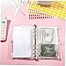 KALLORY 1set Household Budget Planners Portable Budget Pads Notebook and Zipper Bags for Easy Expense Tracking and Financial Organization
