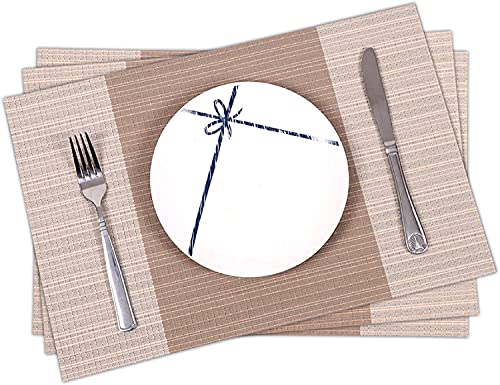 Amazon Brand - Eono Satz von 4 Platzsets, Tischsets PVC Hitzebeständig, Grifffeste Hitzebeständig Platzdeckchen… - Image 7