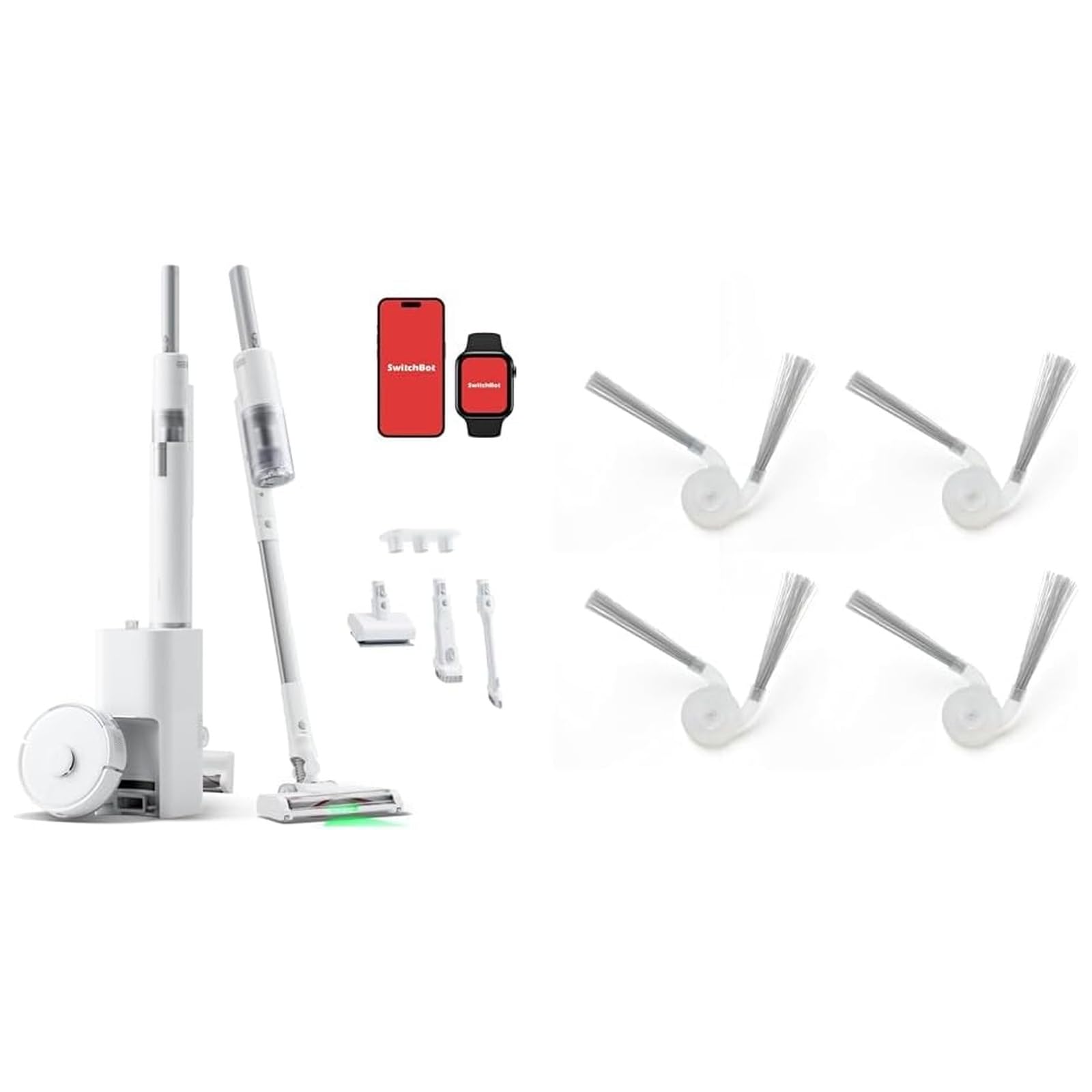 Amazon | 【セット販売】【3in1、超小型】SwitchBot ロボット掃除機