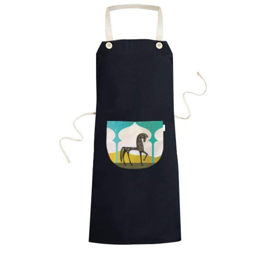 Cuisine sans taches : tabliers de cuisine bavette avec poche beatChong bleu