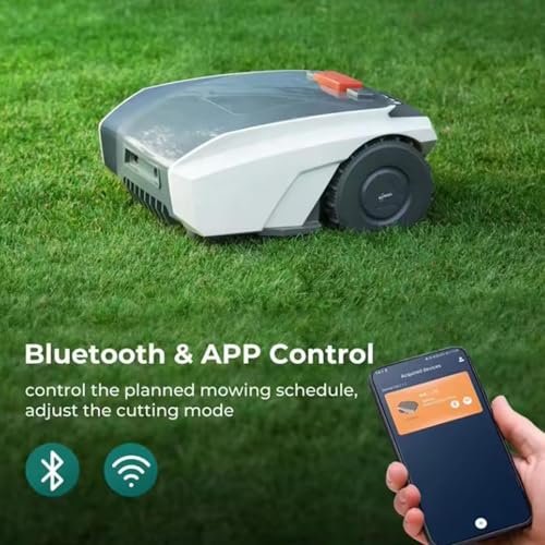 Tondeuse robot automatique – Tondeuse de jardin entièrement automatisée pour pelouse — vue 3
