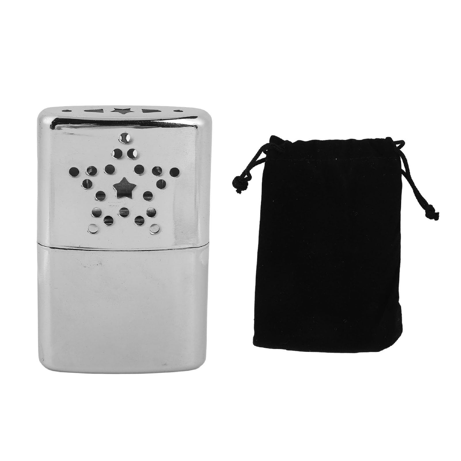 Aluminum Hand Warmer Rapid Heating Hand Warmer 6-12 Hour Refillable Pocket Warmer with Fuel for Outdoor Activities