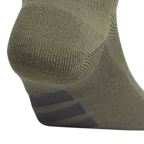 Image of adidas Men's All Day Training Quarter Socks sports performance above the ankle height with cushioning for running (3-Pair)