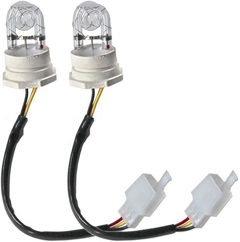 Bombillas estroboscópicas de luz blanca para kits de 80 W, 120 W, 160 W, bombillas de repuesto para faros delanteros, 2 unidades