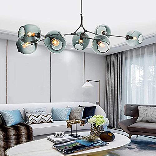 Chandelier Spoutnik ajustable pour corriger les plafonds bas