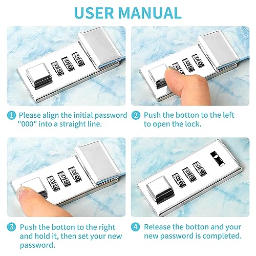 Image of CAGIE Marble Diary with Lock for Girls and Women, Waterproof Journal with Lock 192 Pages Secret Girls Locked Diary with Pen, Password Locked Journals for Teen Girls, A5 Blue2