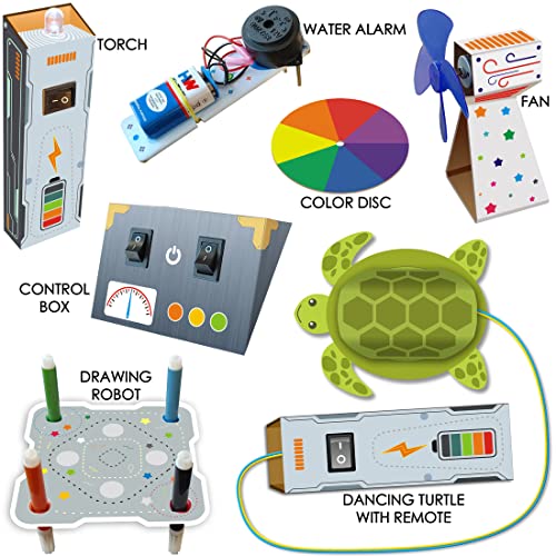 Image of Kit4Curious 600 Components in 1 kit - Science Educational DIY Learning STEM Activity All in one mega kit for School Projects, Science Experiments