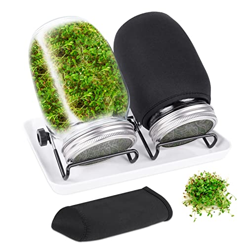 Kikerike Two-Jar Seed Sprouting Kit