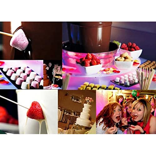 Homemade Chocolate Fondue Mini Household Chocolate Fountain Chocolate Melt Waterfall Machine Kitchen Tools,M-Black - Image 7