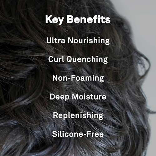 Image of Hawthorne Curl Bounce Mens Curly Hair Shampoo and Conditioner Set. Sulfate Free Shampoo and Conditioner with Shea Butter and Macadamia Oil For Healthy, Hydrated Hair. Ultra Nourishing. 16 oz. each.